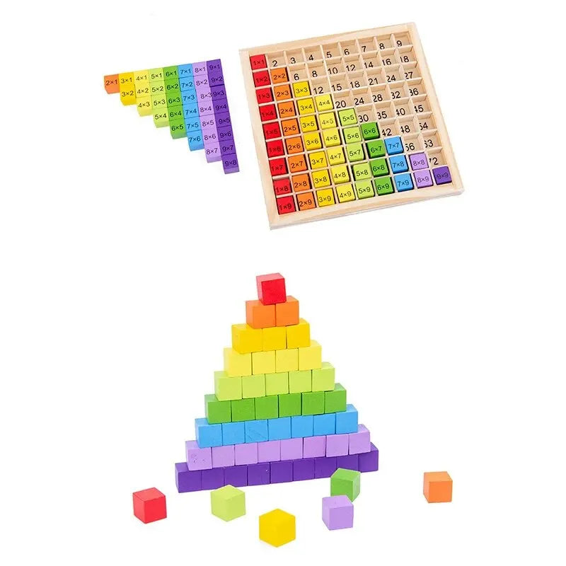 Montessori Wiskundige Educatief Speelgoed - Tafels van Vermenigvuldiging