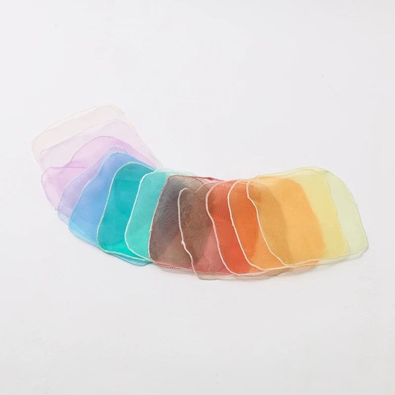 Montessori Katoenen Tissue Box - Sensorisch Speelgoed voor Peuters