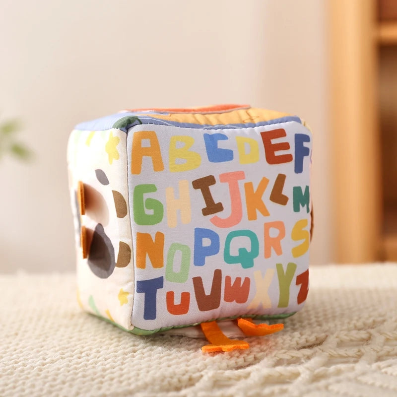 Montessori Katoenen Tissue Box - Sensorisch Speelgoed voor Peuters