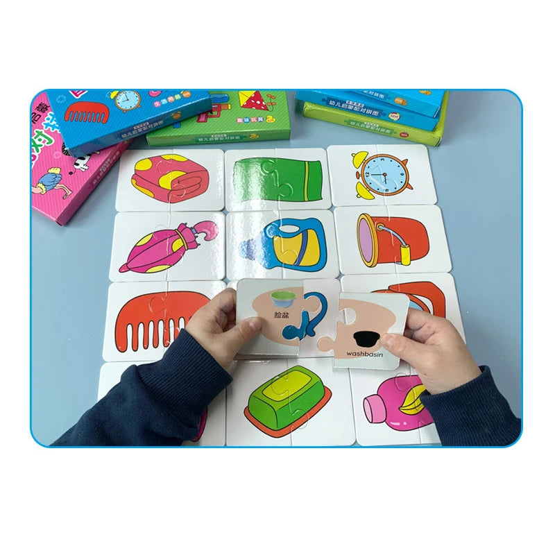 Montessori Educatieve Kaarten - Cognitieve Ontwikkeling voor Kinderen