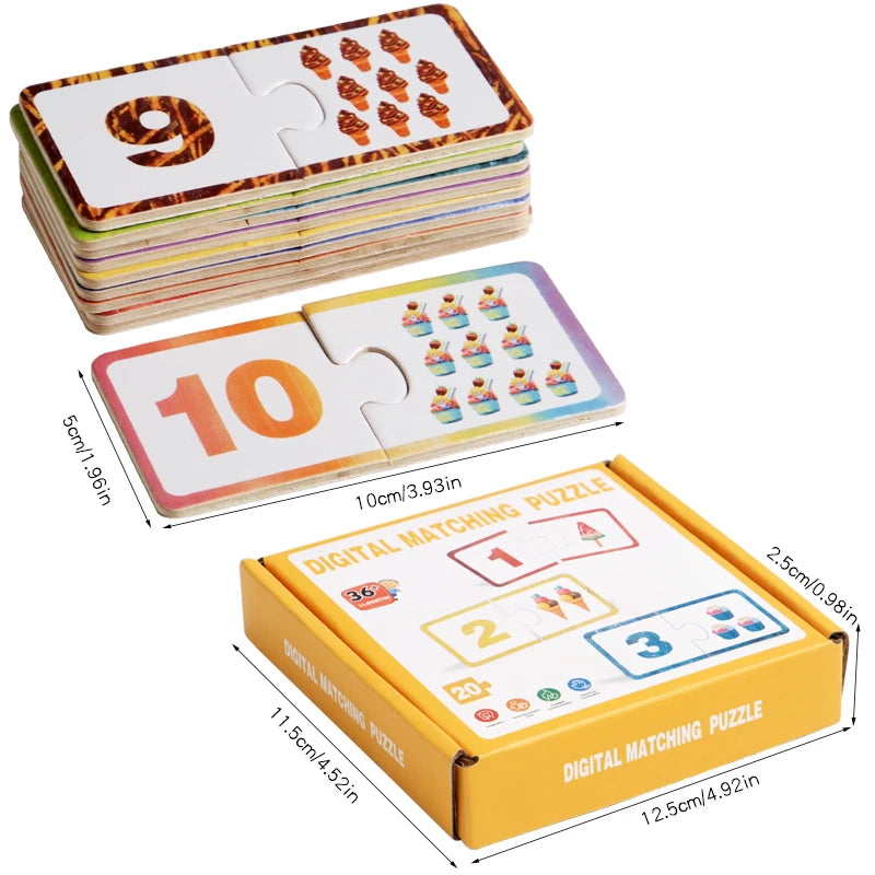 Rekenpuzzel - Educatief Speelgoed voor Kinderen