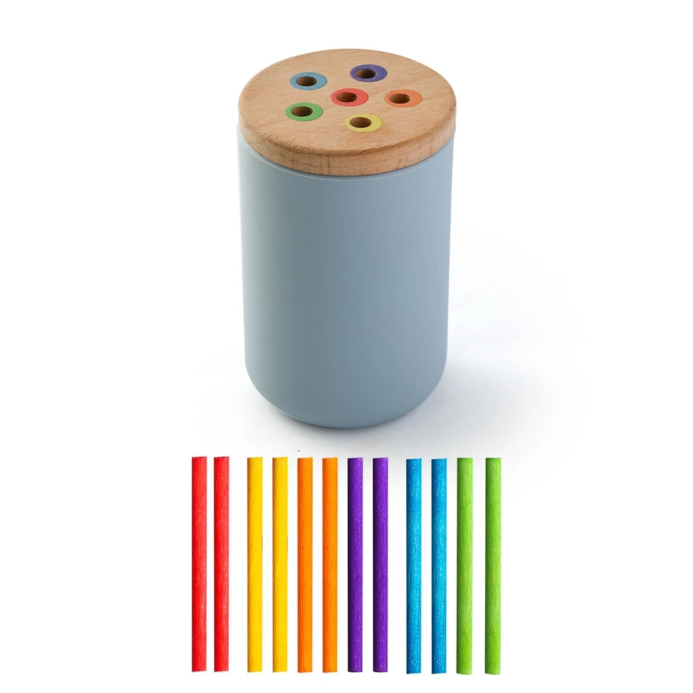 Montessori siliconen sorteer- en vormenset – leren door spelen