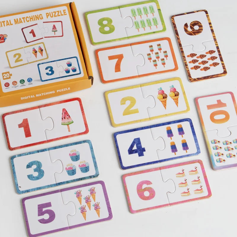 Rekenpuzzel - Educatief Speelgoed voor Kinderen