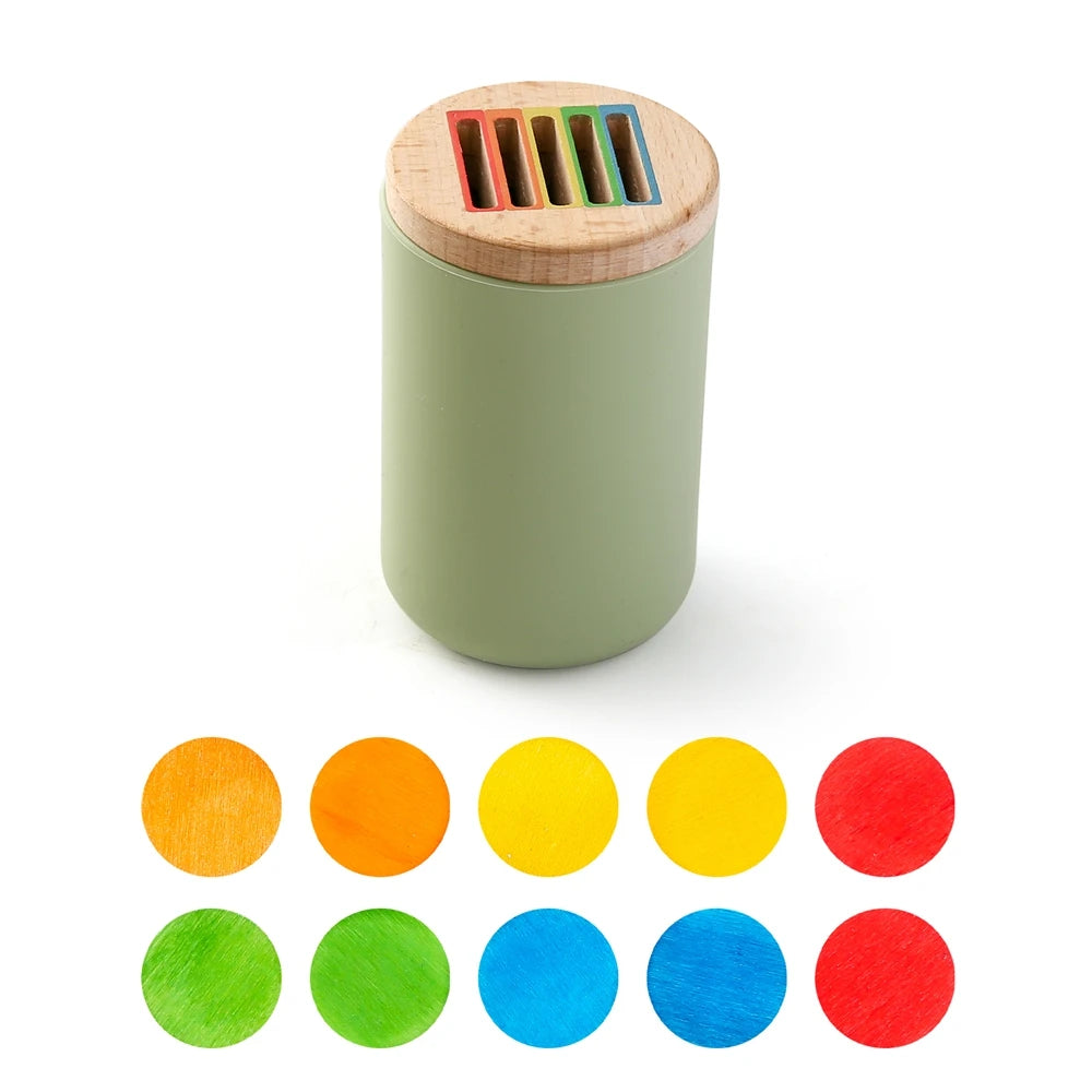 Montessori siliconen sorteer- en vormenset – leren door spelen