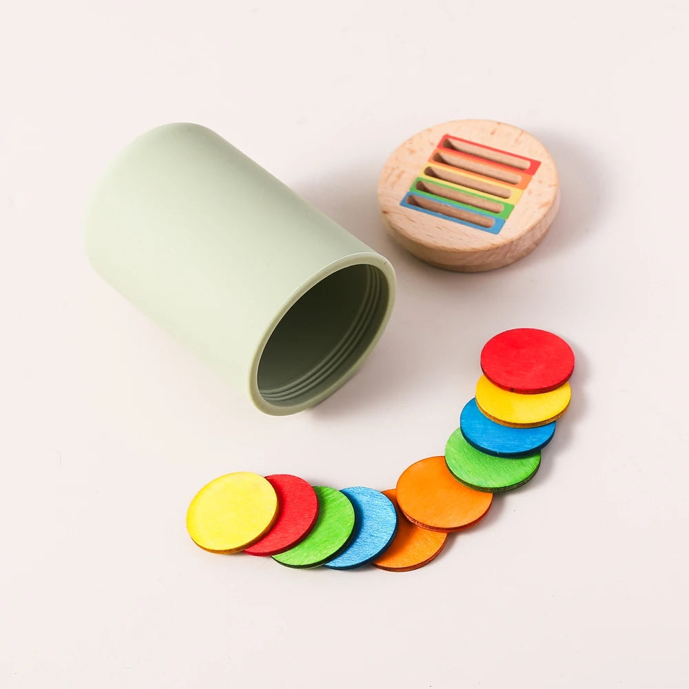 Montessori siliconen sorteer- en vormenset – leren door spelen