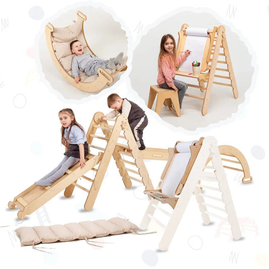 7-in-1 Montessori Klimset - Complete Ontwikkelingsset voor Kinderen 1-7 jaar