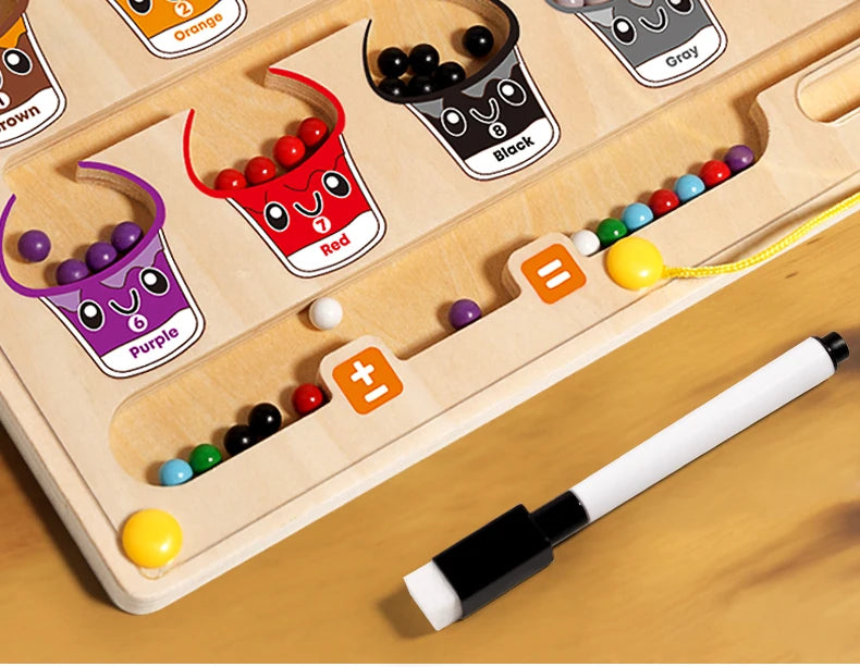 2-in-1 Magnetisch Leerbord - Engels Leren door Kleuren & Tekenen