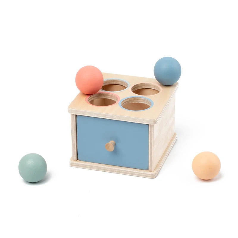 Houten Vormen Sorteer Speelgoed - Montessori Busy Board voor Baby's en Peuters