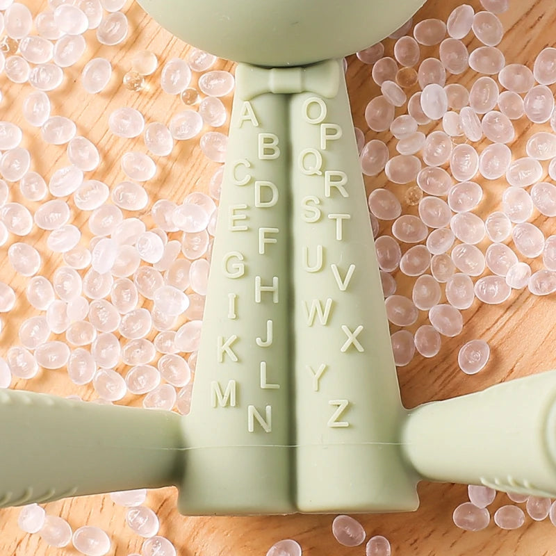 Siliconen Bijtring - Veilig BPA-Vrij Babyspeelgoed voor Doorkomende Tandjes