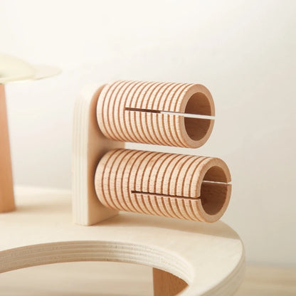 Jouet musical Montessori en bois – xylophone avec cloches 