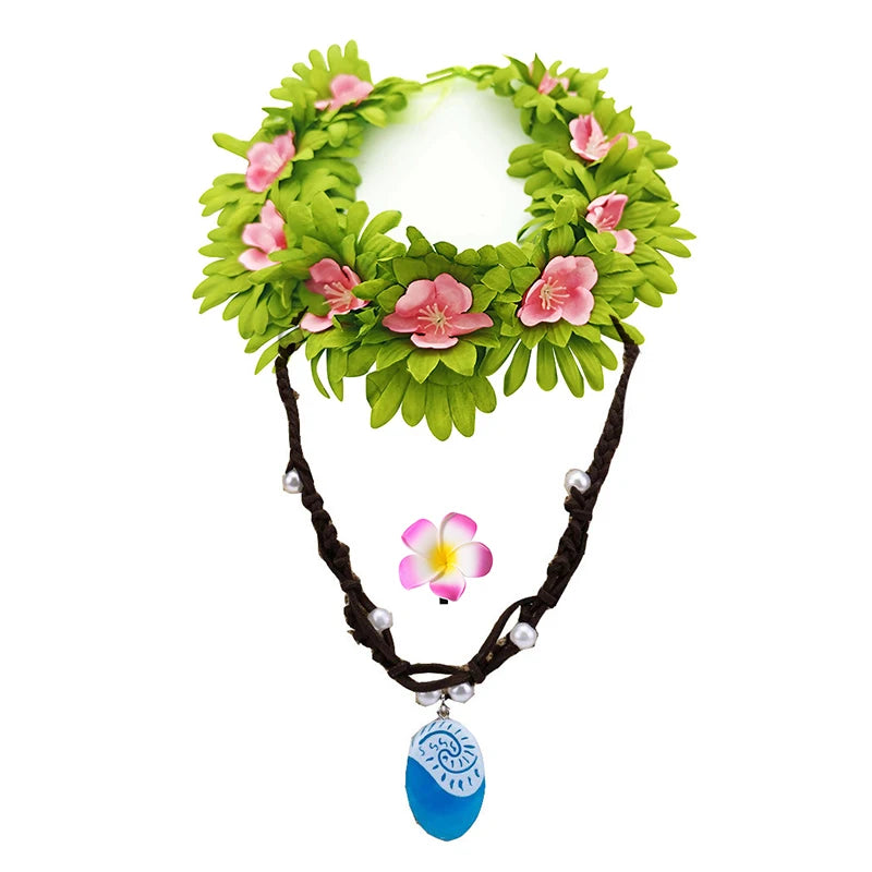 Vaiana- Moana Prinsessenjurk - Oceaan Avontuur Verkleedjurk voor Meisjes