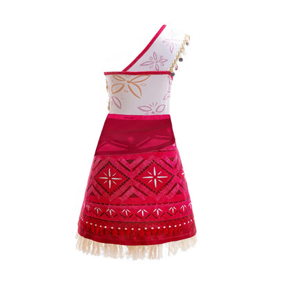 Vaiana- Moana Prinsessenjurk - Oceaan Avontuur Verkleedjurk voor Meisjes